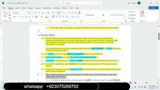 Illustrated Excel 365/2021 | Module 1: SAM Project 1b Fiducia Bank | Illustrated Excel 365/2021