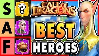 Call of Dragons: Top 10 BEST Heroes! Call of Dragons Best Heroes Guide & Tips