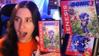 I GOT THE SONIC MOVIE 3 TRAILER PACKAGE!! REACTION & UNBOXING