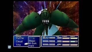 Final Fantasy VII: Emerald Weapon (End-Game Boss Battle)