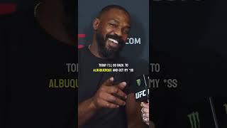 Jon Jones thought Nina Drama was Mexican LOL | UFC 309  #ufc #shorts #mma