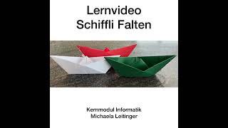 Lernvideo "Schiffli" falten