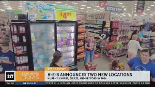 2 new H-E-B grocery stores coming to North Texas