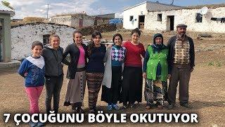 7 kız babası çobanlık yaparak çocuklarını böyle okutuyor