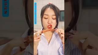 Thử Tài Thám Tử Đoán Xem Cổ Vịt Cay Là Của Ai! #mukbang #food #anuong #anvat #shorts