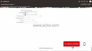 How to create a Primary Ledger in Oracle Fusion SaaS Cloud? (R 13 / Ver 23D)