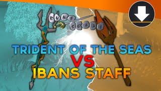 Old School Runescape :: Iban's Staff vs Trident Of The Seas