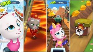 Talking Tom Gold Run - 200 Funny Fails