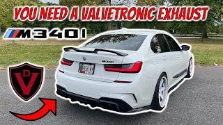 The BEST BMW M340i Exhaust, Valvetronic Sound Clips & Install