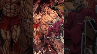 baki hanma vs kaku kaioh #bakianime#bakihanma#shortvideo