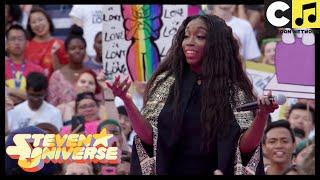 Steven Universe | Stronger Than You - Estelle Performs LIVE (MUSIC VIDEO) | Cartoon Network