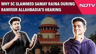 Ranveer Allahbadia Case | SC Slams Samay Raina, Allows Ranveer To Resume 'TRS' Podcast