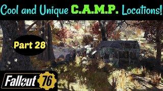 Fallout 76: Cool and Unique C.A.M.P. Locations! Part 28