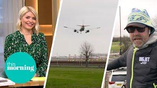 Big Jet TV Viral Star Jerry Dyer Joins Us For a Hilarious Interview Live From Heathrow| This Morning