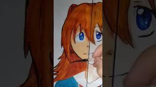 #art #illustrative #drawing #рисование #anime #арт #аска #aska #evangelion #евангелион#аниме #anime