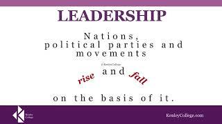 Leadership in Politics