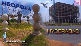 Neopolis SEZ kokapet  (under construction) \\ upcoming smart city -walking tour \\ Hyderabad INDIA