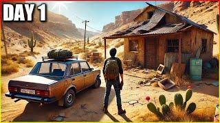 Day 1 Infinite Mode in This Post Apocalyptic Survival Game - Drive Beyond Horizons