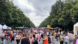 Berlin - Christopher Street Day 2024 Walk Through