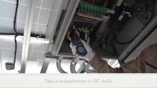 Using a Hioki Current Clamp Meter: Measuring DC current