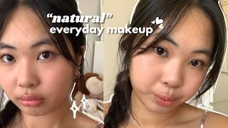 MY NATURAL EVERYDAY MAKEUP   | chit chat GRWM, facetime vibes, pouch essentials, travel plans??