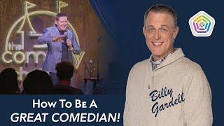 Billy Gardell shares how to be a GREAT COMEDIAN with Roy Ice #celebinterviews #coaching