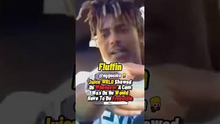 WHENEVER A CAMERA TURNS ON JUICE WRLD IS RIGHT THERE DOING A FREESTYLE…
