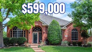 Inside a $599,000 UPDATED Single Story home in Allen, Tx | Glendover Park