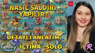 Nasıl Saldırı Yapılır? Saldırı Yaparken Dikkat Edilmesi Gerekenler - Lords Mobile