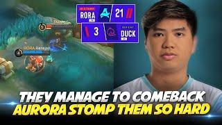 They PULLED OFF a COMEBACK PLAY but AURORA STOMP them SO HARD