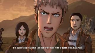 Attack on Titan video game play through main story part 1