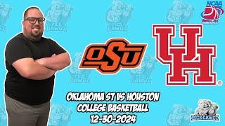 Oklahoma State vs Houston 12/30/24 Free College Basketball Picks and Predictions | NCAAB Pick