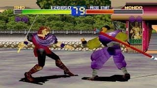 Toshinden Remix [Saturn] - play as Sho