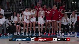 4th QUARTER: Indiana Hoosiers vs Columbia Lions | B1G Women's College Basketball | November 23, 2024