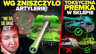 WG ZNISZCZYŁO ARTYLERIĘ W WOT! TOKSYCZNA PREMKA w SKLEPIE!