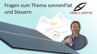 #15 Fragen zum Thema sonnenFlat und Steuern