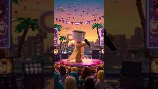 LEGO Cappucina Caliente LIVE | Coffee Diva Animation #lego #ai #memes