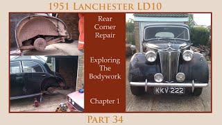 1951 Lanchester LD10 - Rear Corner Repair