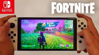 Nintendo Switch *OLED Fortnite Gameplay Chapter 6 *Christmas update