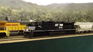 Custom Norfolk Southern SD70ACU #7286 w/ LokSound