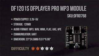 Introducing Fermion: DF1201S DFPlayer PRO MP3 Module