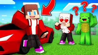 JJ Became Macho To Troll Mikey in Minecraft (Maizen)