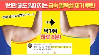 이 동작 딱 3일만 해보세요. ‘출렁이는 팔뚝살’이 ‘신기할 정도로’ 금방 얇아집니다. (레전드 동작 모음집)