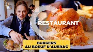 Burgers au boeuf d'Aubrac