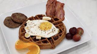 Apple Cinnamon Waffles