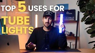 5 EPIC Ways to use Tube Lights in your Content