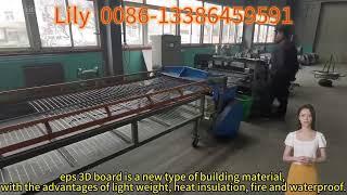 eps 3D panel machine,eps wire mesh welding machine