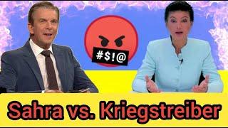 Sahra Wagenknecht zerstört bei Markus Lanz mal wieder die Kriegstreiber!