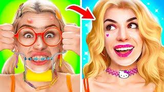 Vom Nerd zur Schönheit! Extremes MakeOver mit Gadgets von TikTok!