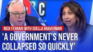 Suella Braverman talks Tory failure, Labour's disaster start and leaving the ECHR | LBC